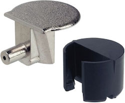 Hafele Regalhalterungen Metallisch in Silber Farbe 22x24mm 1Stück 234-26235520TR Hafele Regalhalterungen Metallisch in Silber Farbe 22x24mm 1Stück 234-26235520TR