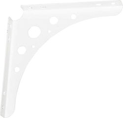 Vormann Eckregal Metallisch in Weiß Farbe 200x20mm 1Stück