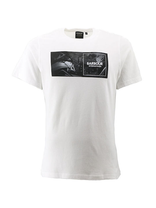 Barbour Men's Short Sleeve T-shirt White