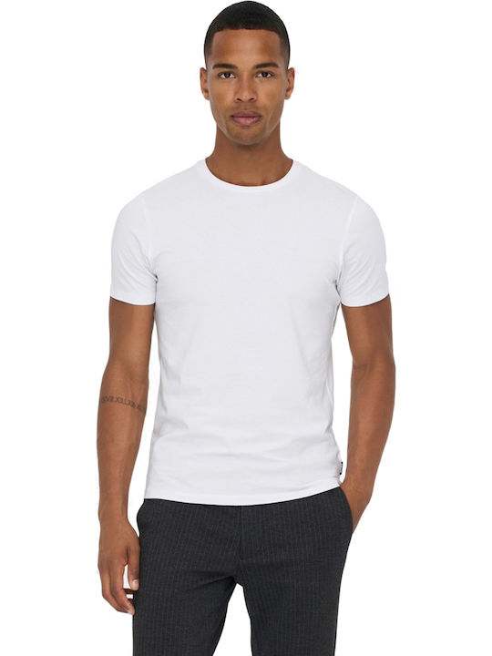 Only & Sons T-shirt Λευκό