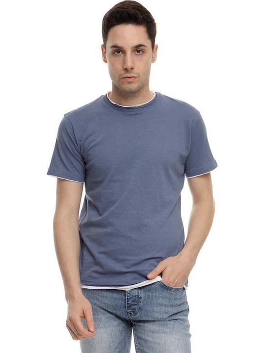 Frank Tailor T-shirt Μπλε
