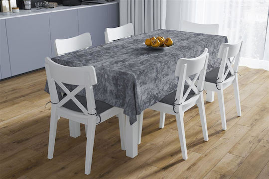 Dimcol Panama Shadow Устойчива На Петна Тъмносивa Покривка За Маса 140x180см