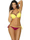 M-456 Bikini-Set Push-Up Gelbes