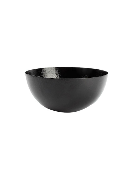 Salt & Pepper Tero Tero Φρουτιέρα Μεταλλική Μαύρη 15x15x7εκ.