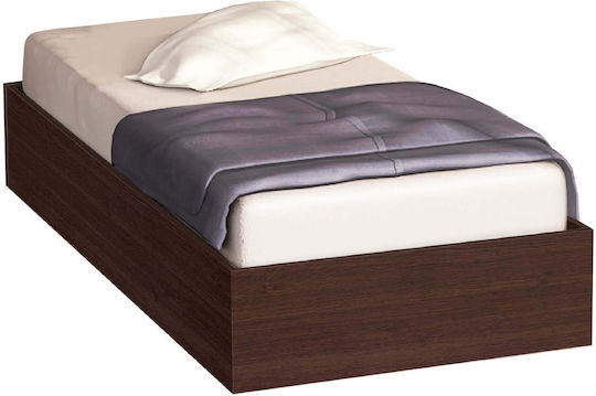 High Υπόστρωμα Μονό για Στρώμα 82x190cm Wenge
