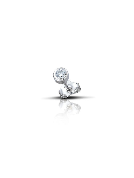 Hillas Single Earring with Diamond 3mm