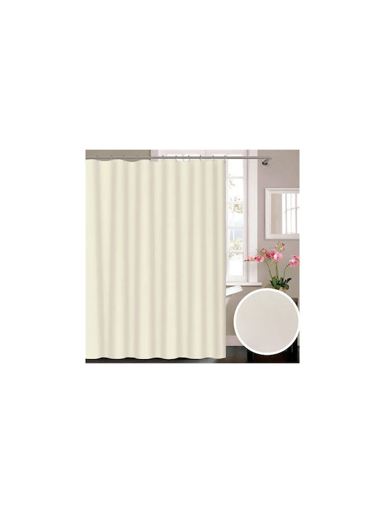 Keskor Shower Curtain 180x180cm Beige