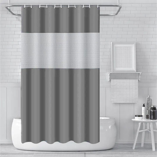 Keskor Duschvorhang 180x180cm Gray