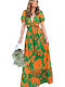 Summer Maxi Dress Green