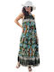 Summer Maxi Dress Green