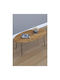 Oval Zentral Kaffeetisch Seye Holz Eiche M90xB45xH40cm