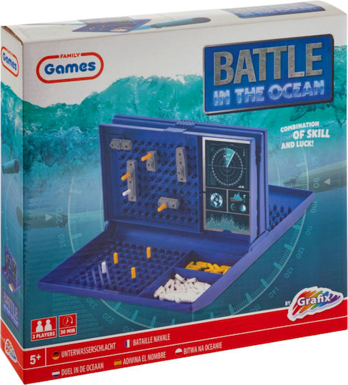 Επιτραπέζιο Παιχνίδι Battle in The Ocean για 2 Παίκτες 6+ Ετών (EN) Grafix