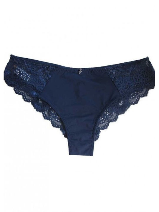 Leilieve Damen Brasilien mit Spitze Blau