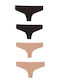 Γυναικεία Brazil 3Pack Μαύρα