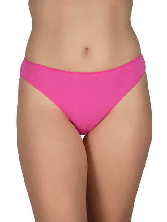 A.A UNDERWEAR Tai Cotton Women's Slip Fuchsia