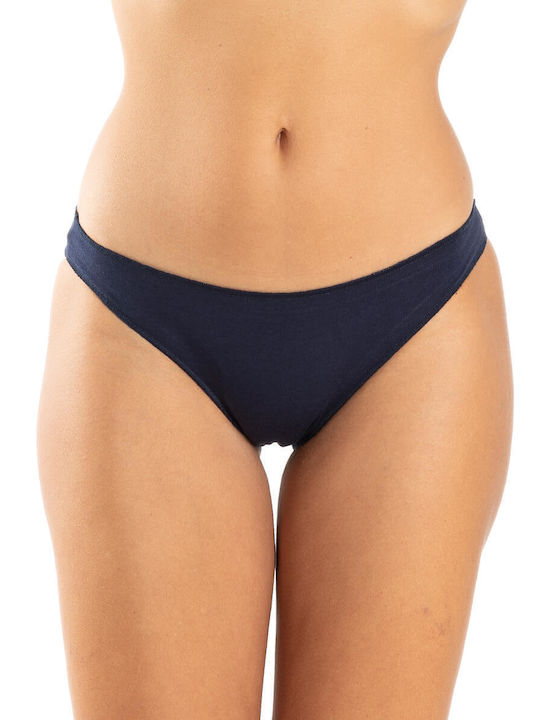 A.A UNDERWEAR Cotton Women's Brazil Navy Blue