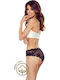 Women's Brazil with Lace Black