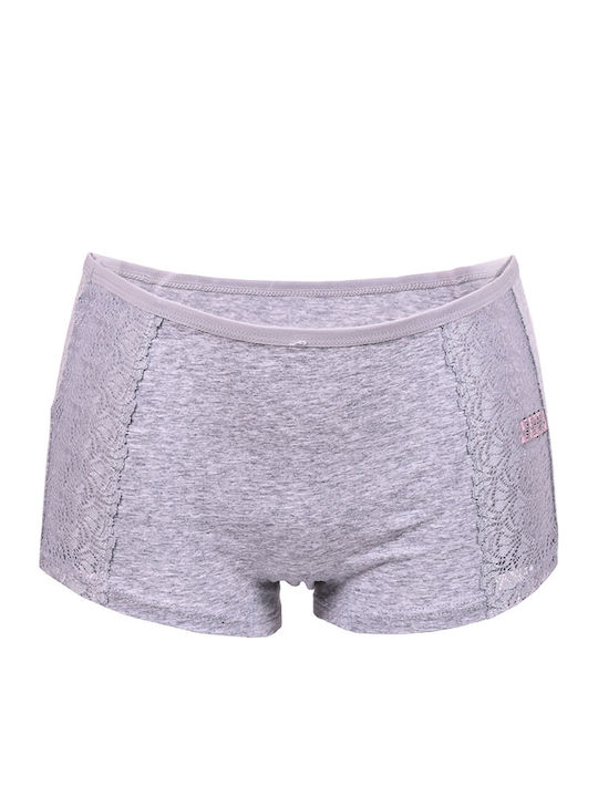 Women's Boxer Gray