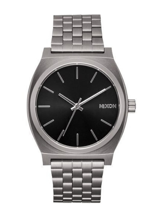 Nixon Ανδρικό Ρολόι Μπαταρίας με Ασημί Μεταλλικ...