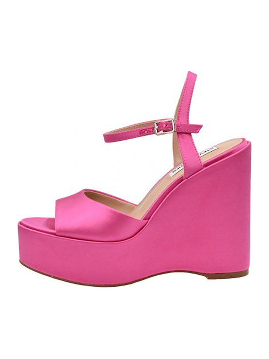 Steve Madden Damenplattformen Fuchsie