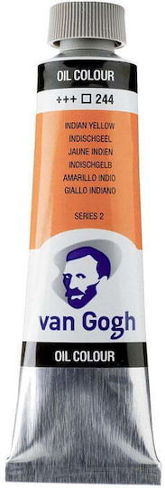 Royal Talens Van Gogh Orange Oil Colour 40ml Indian Yellow 244