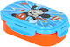 Kids Licensing Mickey Mouse Here We Go Πλαστικό Παιδικό Δοχείο Φαγητού Mickey Γαλάζιο 21 x 14 x 6εκ.