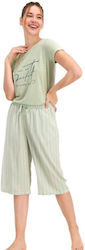 Perfect Set Pijamale pentru Femei Verde Perfect Set Pijamale pentru Femei Verde