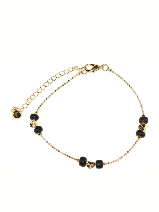 Bizoutaki Bracelet Anklet made of Brass Gold Plated