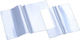 Transparent Book or Notebook Cover B5 25x17cm