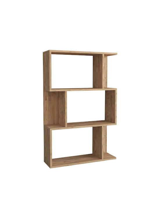 Bookcase Imamu Brown 53.5x22x108.8cm