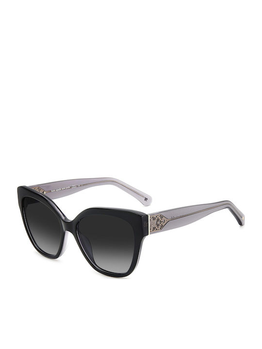 Kate Spade Feminini Ochelari de soare cu Negru Cadru și Negru Degrade Lentilă Savanna/G/S 807/9O