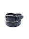 Legend Accessories Men's Leather Belt Black