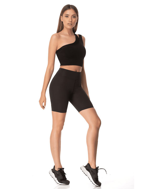 Superstacy Women's Bike Training Legging High Waisted Black