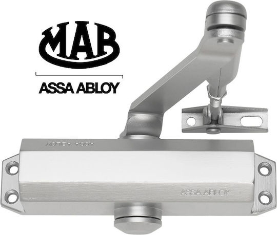 Assa Abloy Μηχανισμός Επαναφοράς Πόρτας Ασημί
