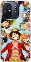 One Piece Umschlag Rückseite Silikon Mehrfarbig (Redmi 12C)