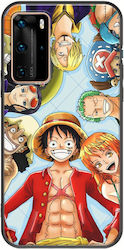 One Piece Back Cover Silicone Multicolour (Huawei P40 Pro)