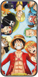 One Piece Back Cover Σιλικόνης Πολύχρωμο (iPhone SE 2020)