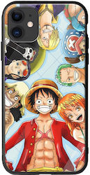 One Piece Umschlag Rückseite Gehärtetes Glas / Kunststoff Mehrfarbig (iPhone 11)