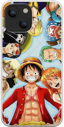 One Piece Back Cover Σιλικόνης Πολύχρωμο (iPhone 13 mini)