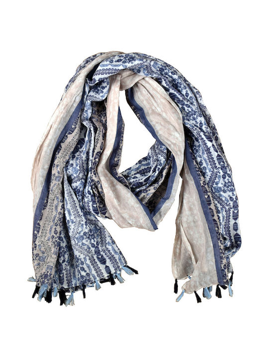 Ble Resort Collection Women's Scarf Blue 5-43-230-0094