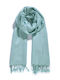 Aigaion Women's Scarf Light Blue