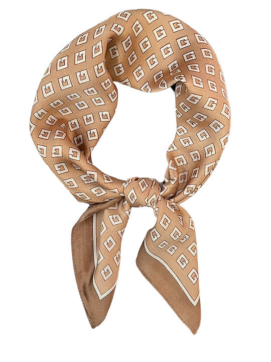 Intimonna Women's Scarf Brown AM887-3