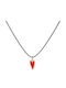 Very Gavello Halskette mit Design Herz aus Gold 9 K
