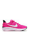 Star Runner Star Runner 4 Kids Sports Shoes Running with Laces Fuchsia