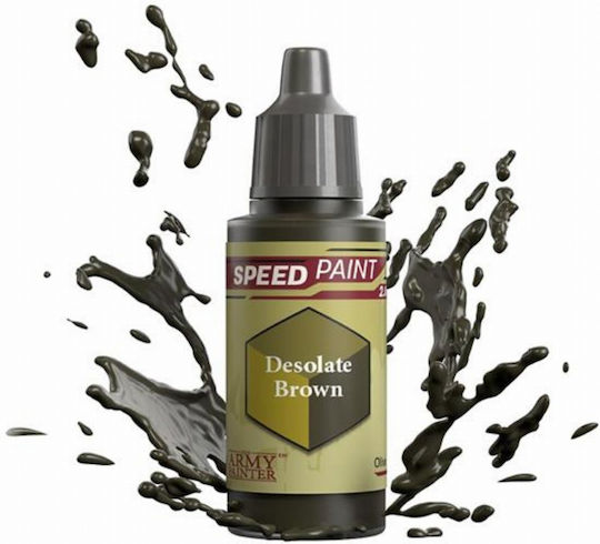 The Army Painter Speedpaint Χρώμα Μοντελισμού Desolate Brown 18ml