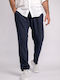 Warehouse Design Men's Trousers Navy Blue