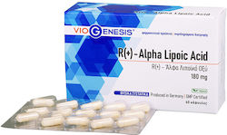 Viogenesis R + Alpha Lipoic Acid 250mg 30 φυτικές κάψουλες