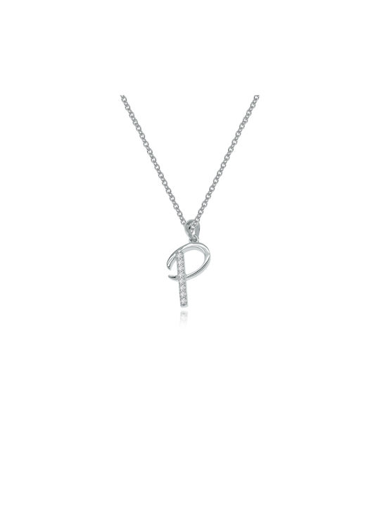 Arapinis Necklace Monogram from Silver