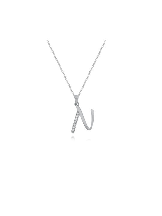 Arapinis Necklace Monogram from Silver