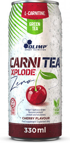 Olimp Sport Nutrition Carni-Tea Xplode Zero 330ml Κεράσι